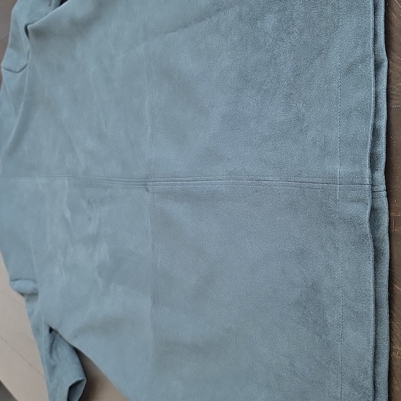 NWOT Tuckernuck Suede Stand Collar Clifton Dress Forest Green, Size M - Picture 10 of 10